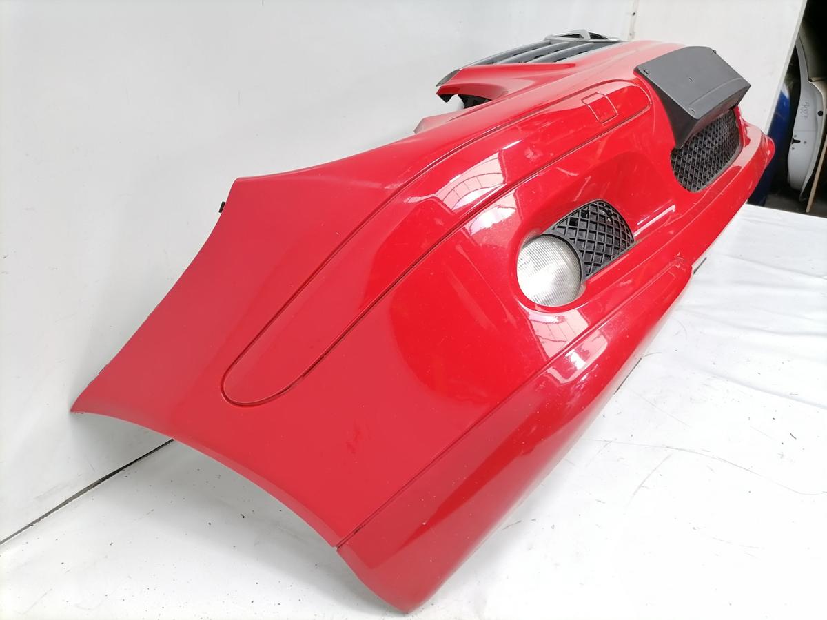 Mercedes Sportcoupe CL203 original Sto&szlig;stange Stossf&auml;nger vorn 586 Magma Rot Bj.2001
